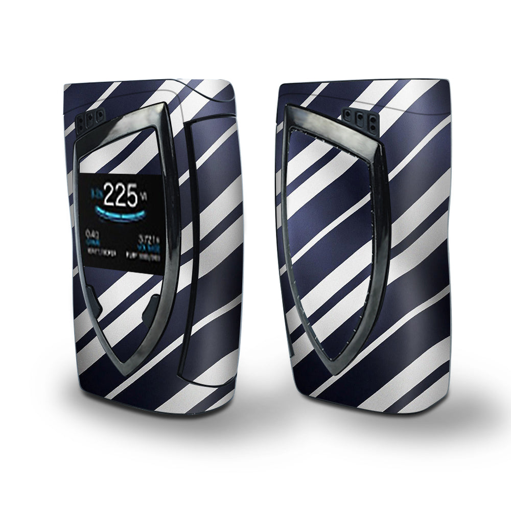 Skin Decal Vinyl Wrap for Smok Devilkin Kit 225w Vape (includes TFV12 Prince Tank Skins) skins cover/ black white stripes