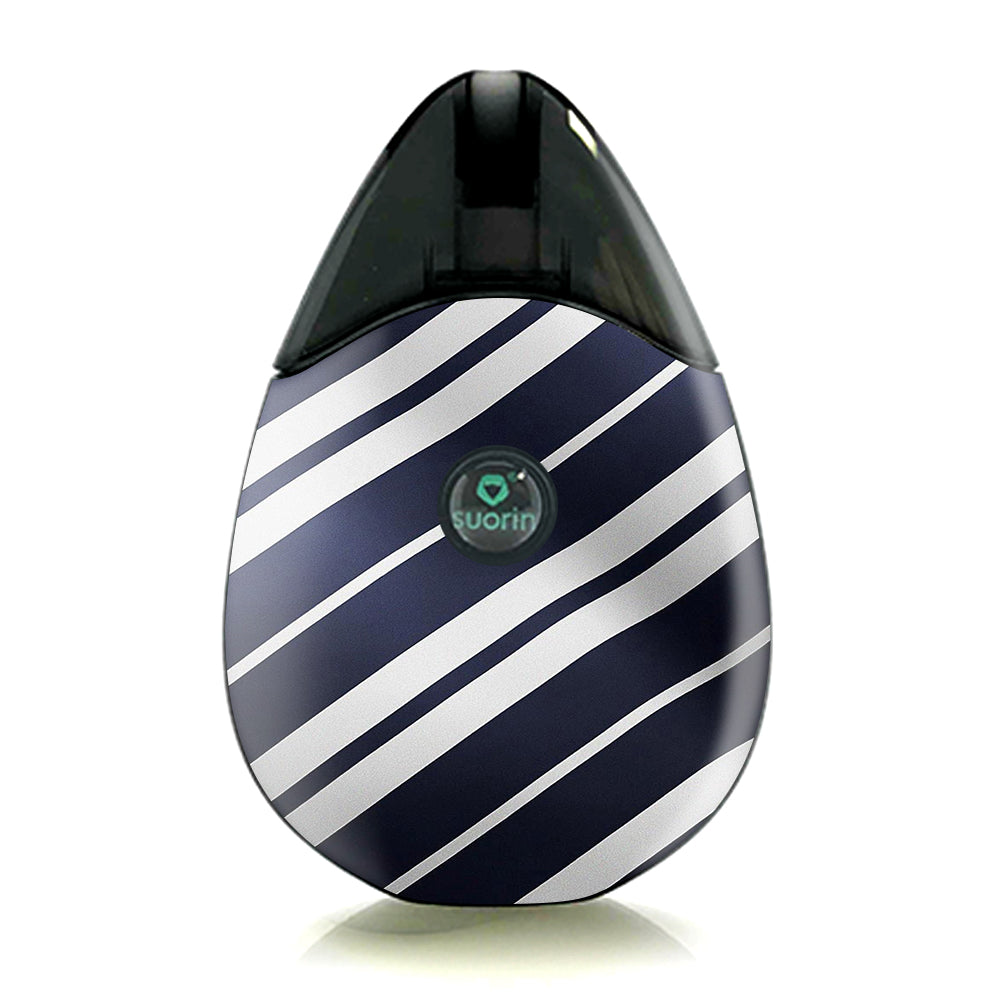  Black White Stripes Suorin Drop Skin