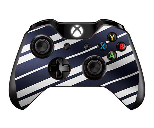  Black White Stripes Microsoft Xbox One Controller Skin