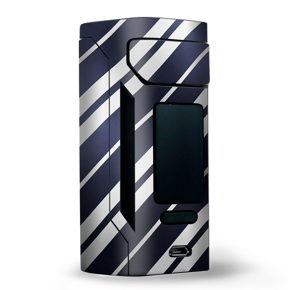  Black White Stripes Wismec RX2 20700 Skin