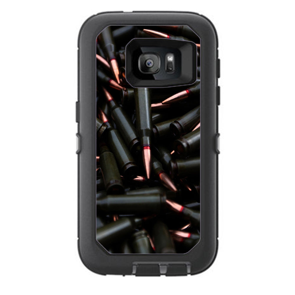  Bullets Black Otterbox Defender Samsung Galaxy S7 Skin