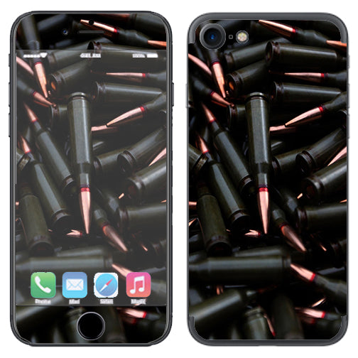  Bullets Black Apple iPhone 7 or iPhone 8 Skin