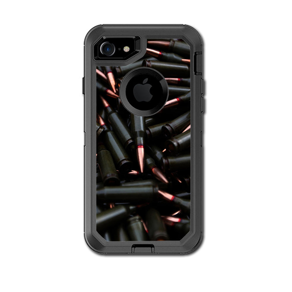 Bullets Black Otterbox Defender iPhone 7 or iPhone 8 Skin