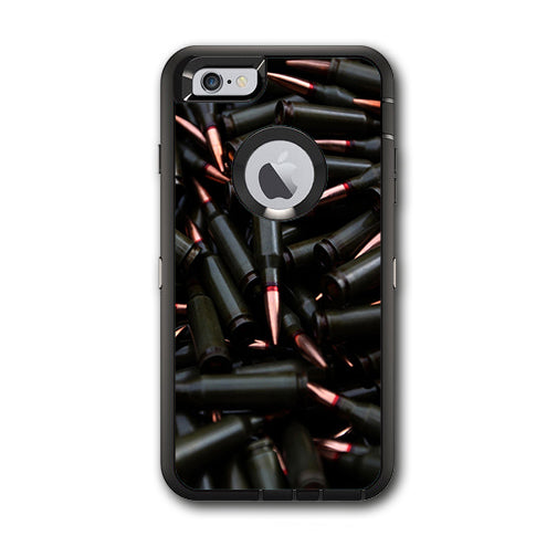  Bullets Black Otterbox Defender iPhone 6 PLUS Skin