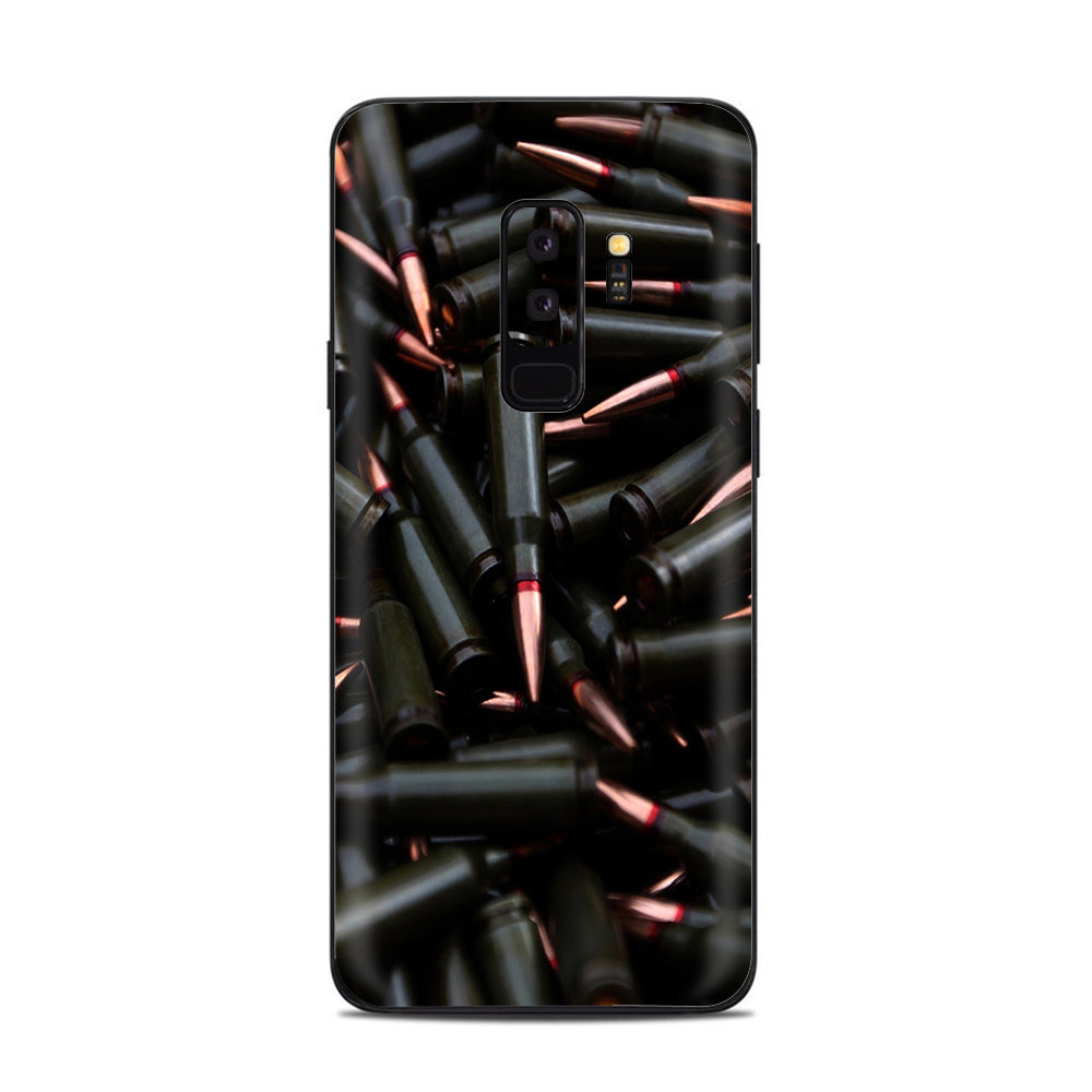  Bullets Black Samsung Galaxy S9 Plus Skin