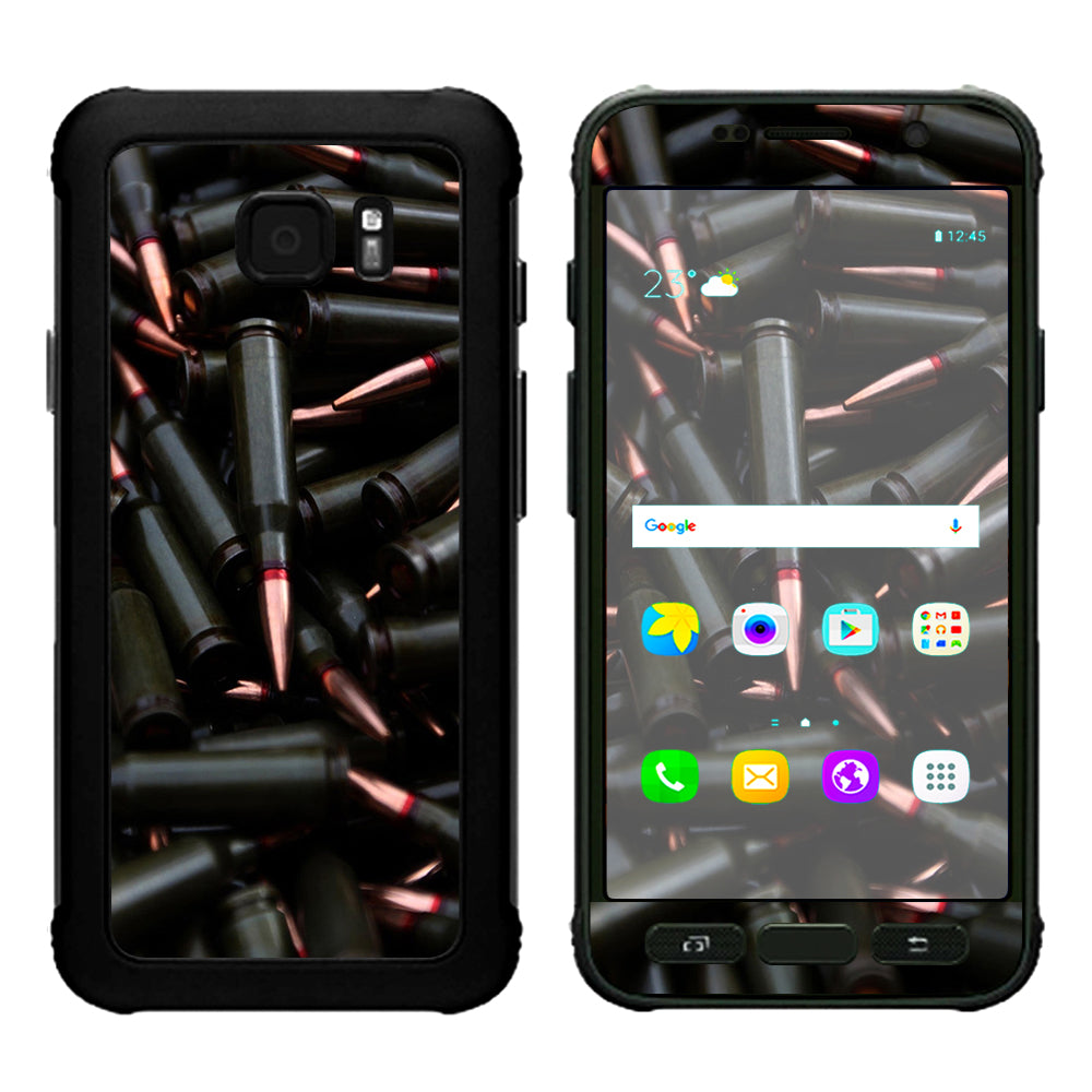  Bullets Black Samsung Galaxy S7 Active Skin