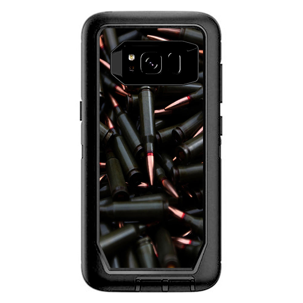  Bullets Black Otterbox Defender Samsung Galaxy S8 Skin