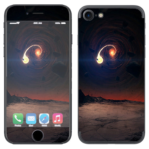  Black Hole Scene Apple iPhone 7 or iPhone 8 Skin