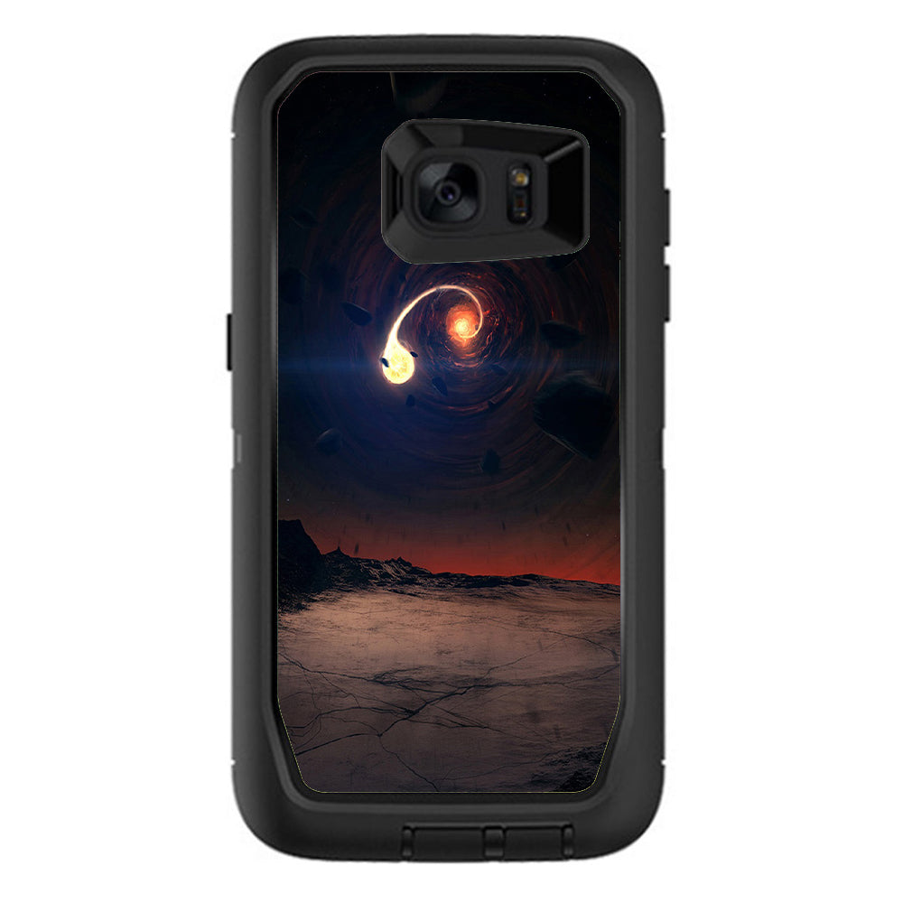  Black Hole Scene Otterbox Defender Samsung Galaxy S7 Edge Skin