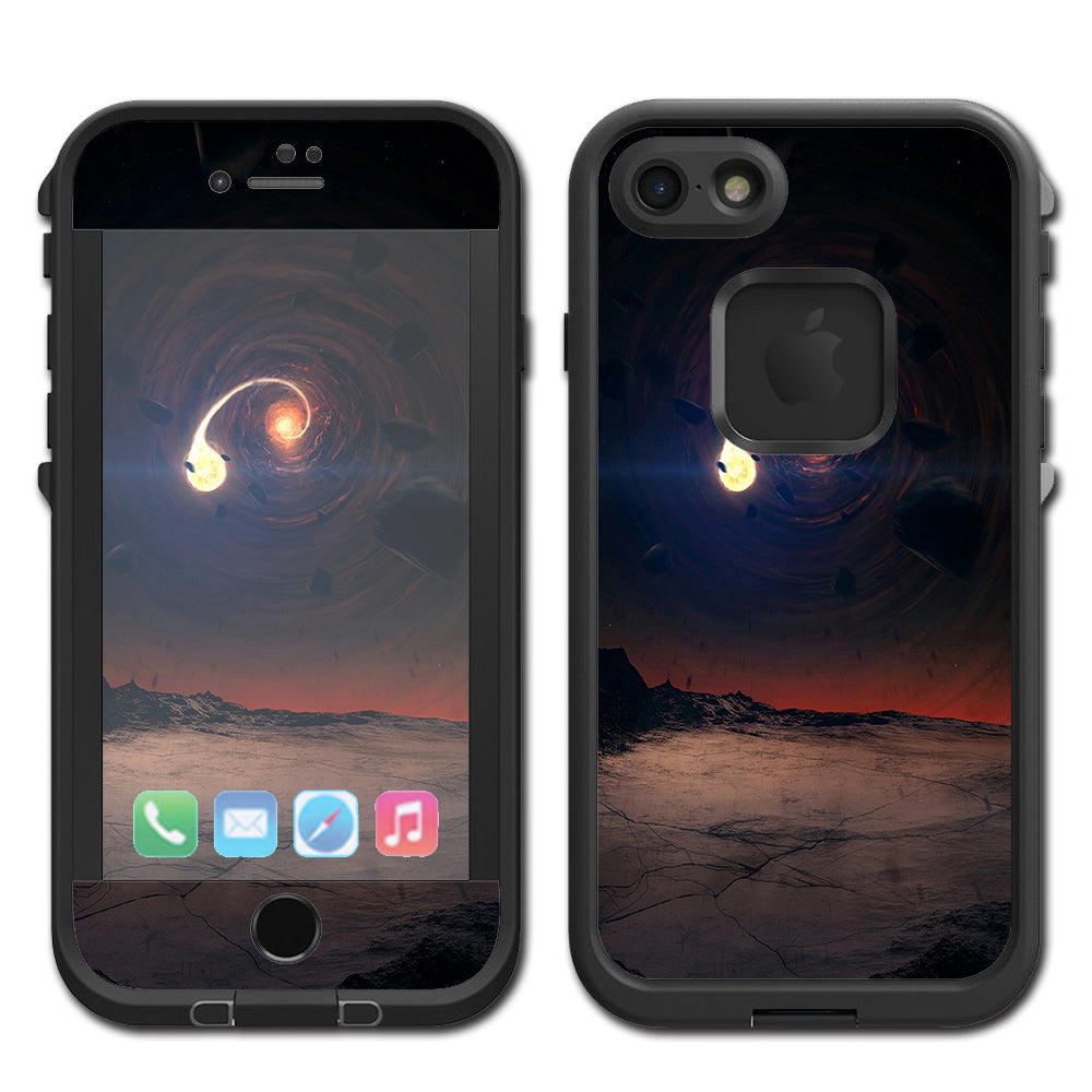  Black Hole Scene Lifeproof Fre iPhone 7 or iPhone 8 Skin
