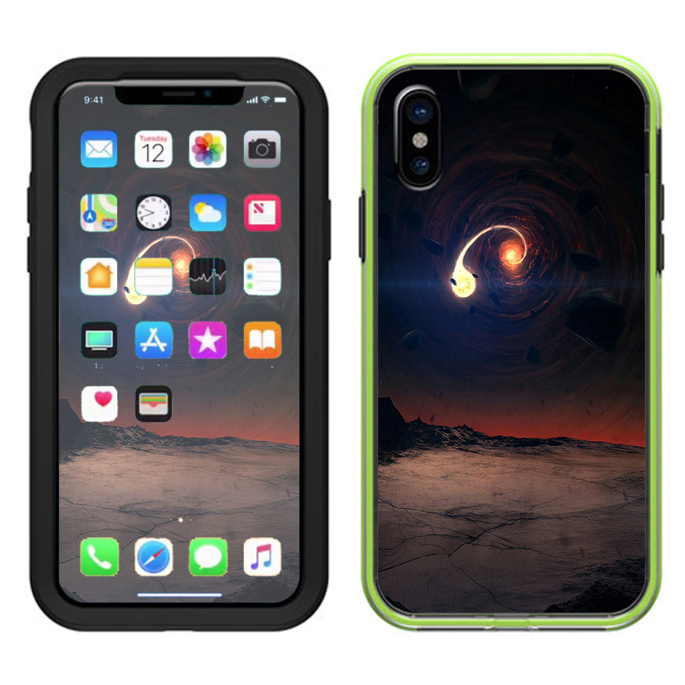  Black Hole Scene Lifeproof Slam Case iPhone X Skin