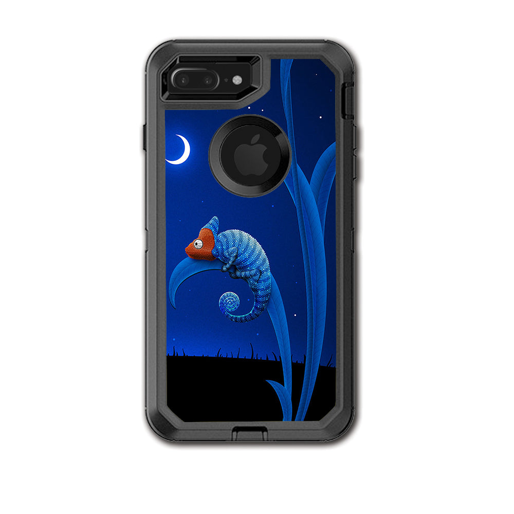  Blue Chamelion Otterbox Defender iPhone 7+ Plus or iPhone 8+ Plus Skin