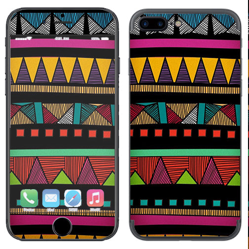  Aztec Chevron Apple  iPhone 7+ Plus / iPhone 8+ Plus Skin