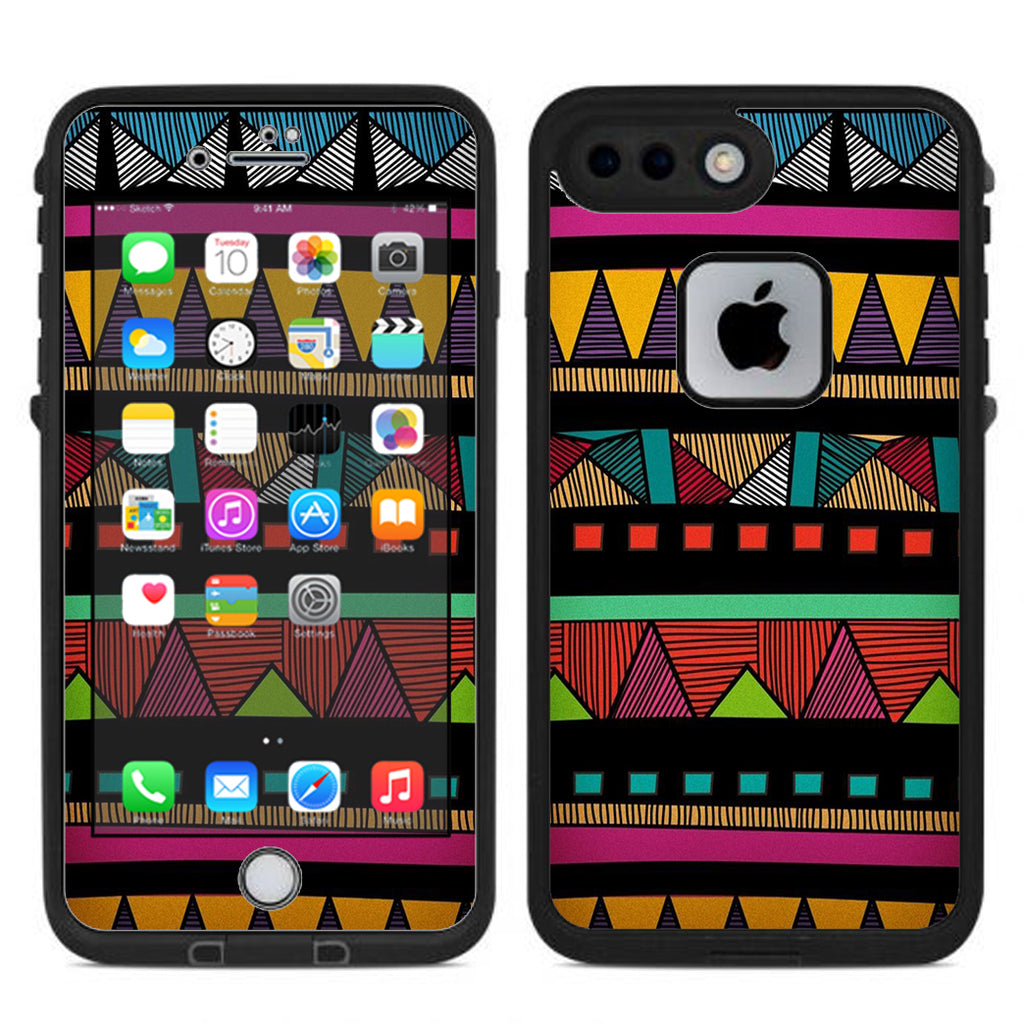  Aztec Chevron Lifeproof Fre iPhone 7 Plus or iPhone 8 Plus Skin
