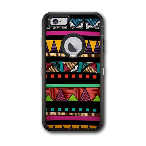  Aztec Chevron Otterbox Defender iPhone 6 PLUS Skin