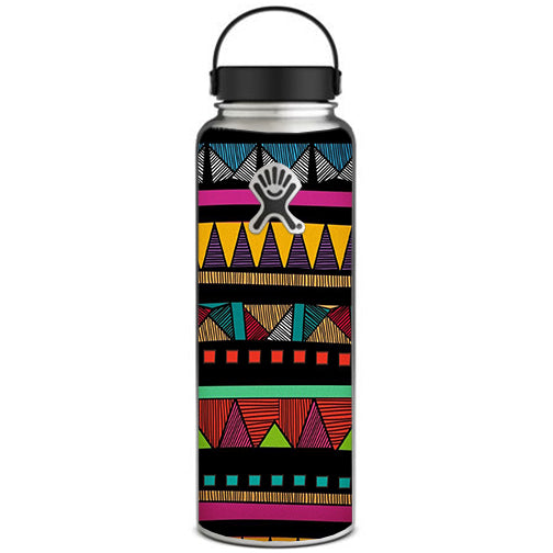  Aztec Chevron Hydroflask 40oz Wide Mouth Skin