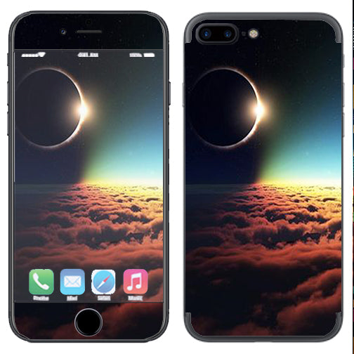  Moon Planet Eclipse Clouds Apple  iPhone 7+ Plus / iPhone 8+ Plus Skin