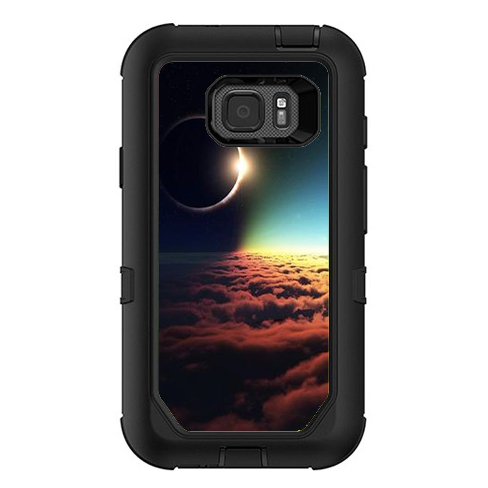  Moon Planet Eclipse Clouds Otterbox Defender Samsung Galaxy S7 Active Skin