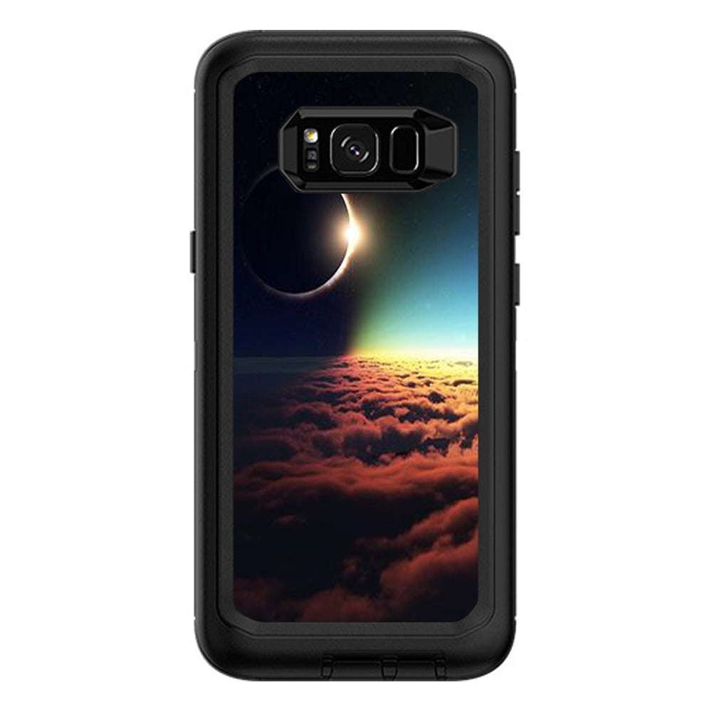  Moon Planet Eclipse Clouds Otterbox Defender Samsung Galaxy S8 Plus Skin