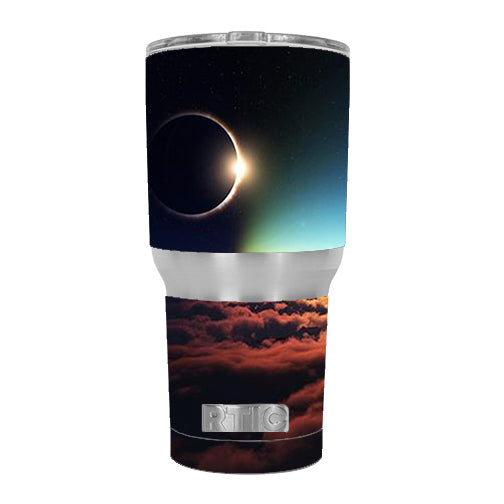  Moon Planet Eclipse Clouds RTIC 30oz Tumbler Skin