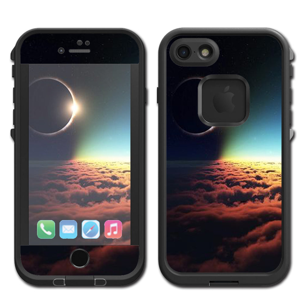  Moon Planet Eclipse Clouds Lifeproof Fre iPhone 7 or iPhone 8 Skin