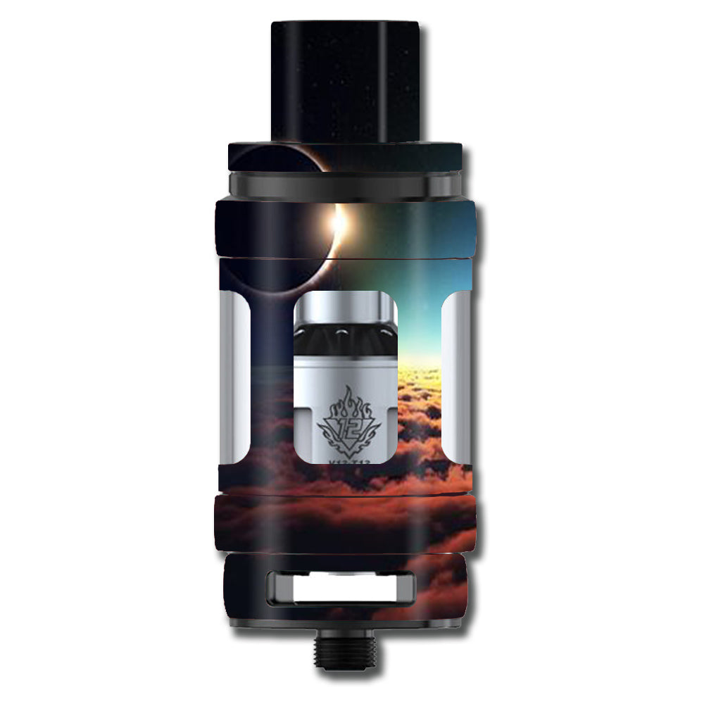  Moon Planet Eclipse Clouds Smok TFV12 Tank Skin