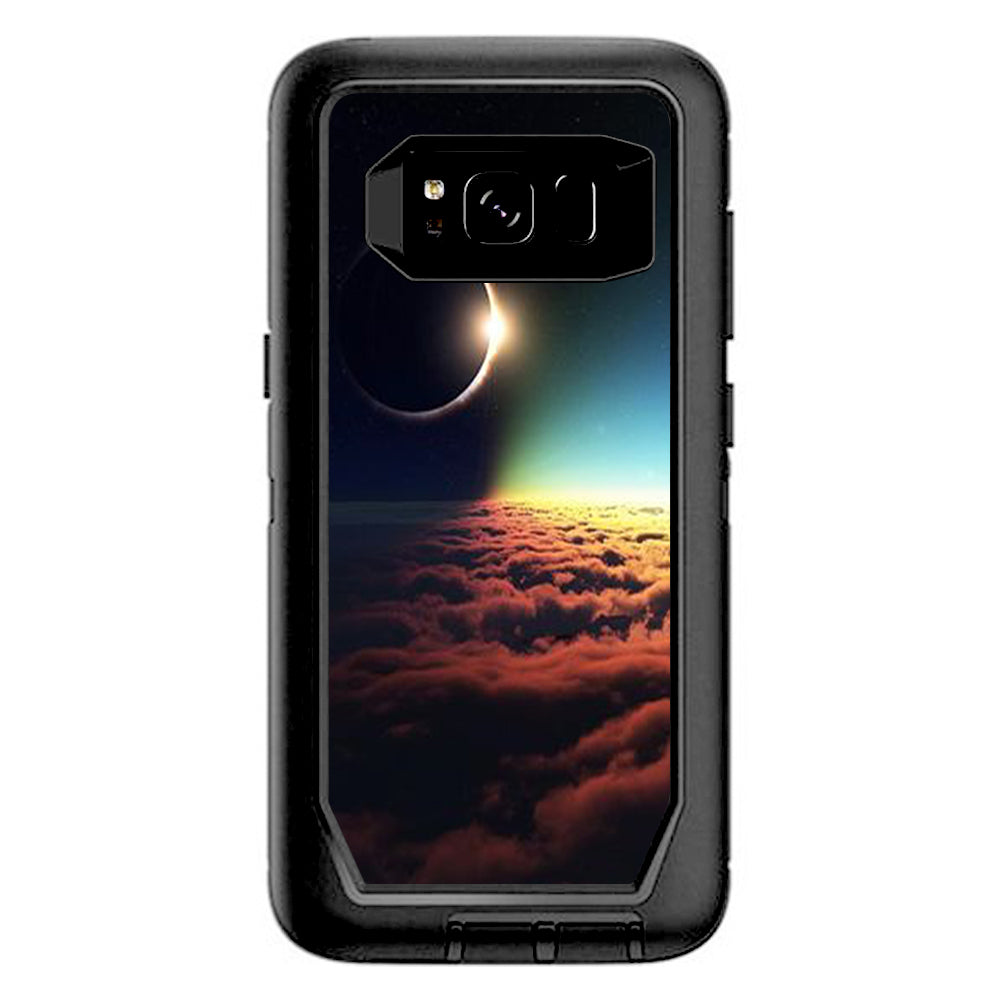  Moon Planet Eclipse Clouds Otterbox Defender Samsung Galaxy S8 Skin