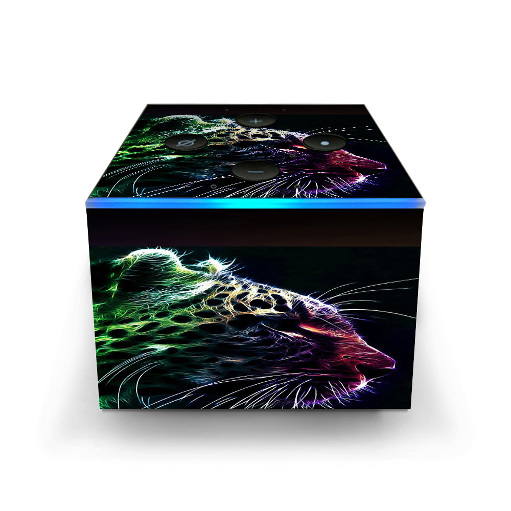  Color Leopard Amazon Fire TV Cube Skin