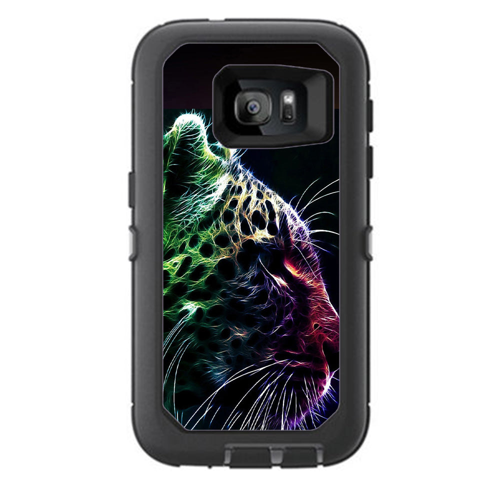  Color Leopard Otterbox Defender Samsung Galaxy S7 Skin