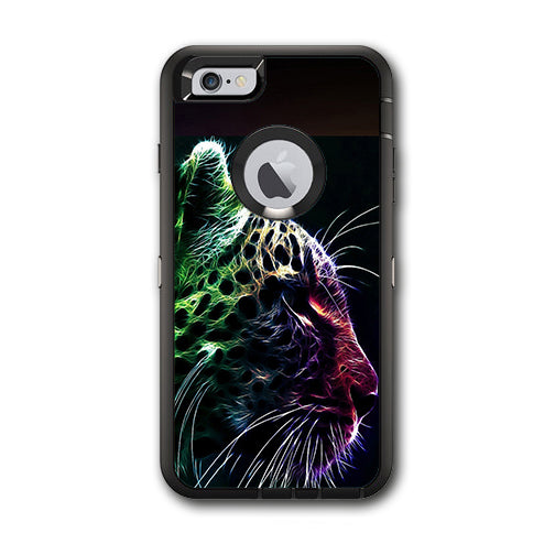  Color Leopard Otterbox Defender iPhone 6 PLUS Skin