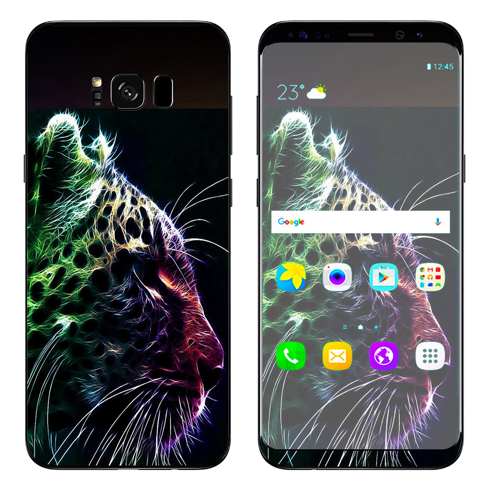  Color Leopard Samsung Galaxy S8 Skin