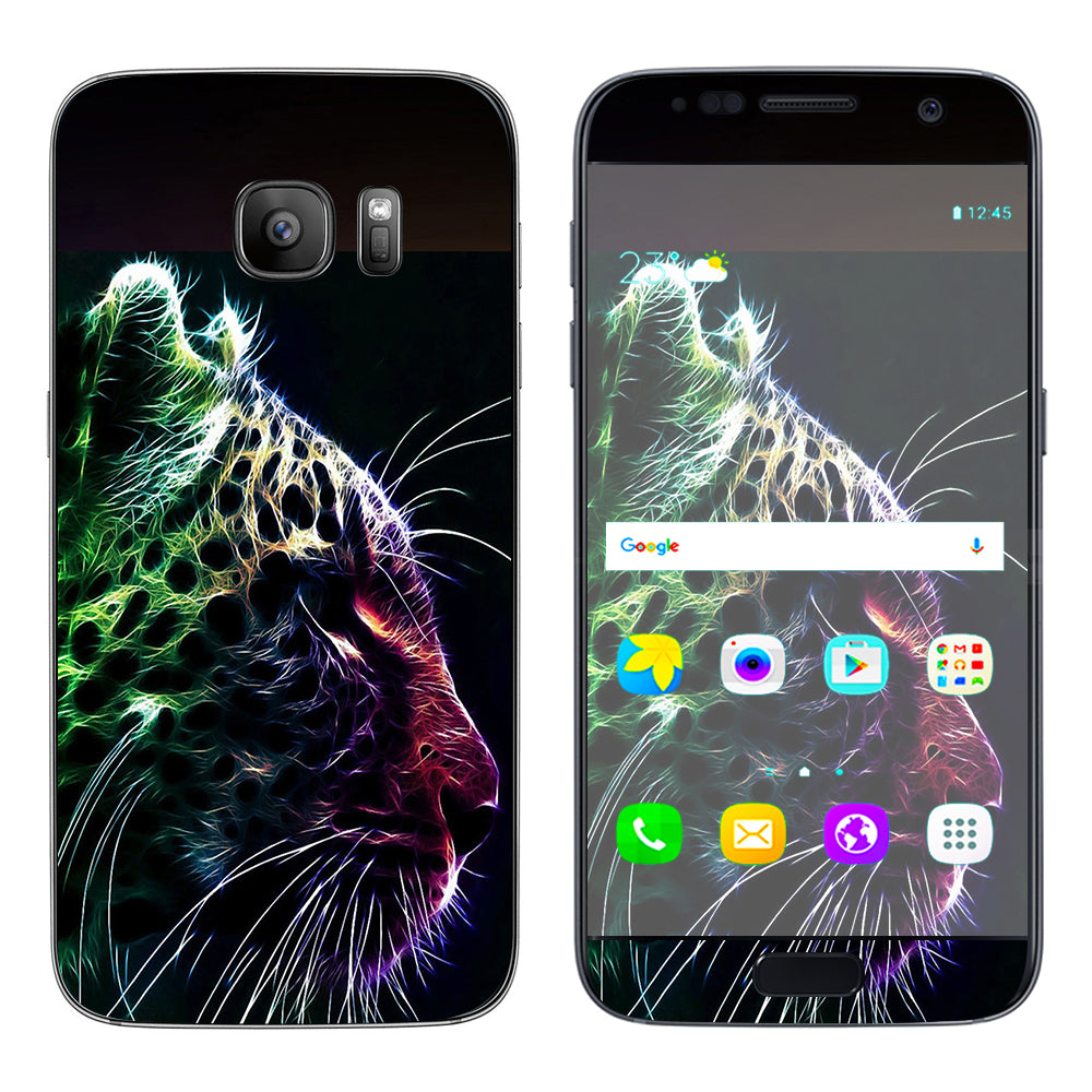 Color Leopard Samsung Galaxy S7 Skin