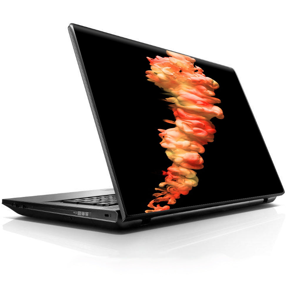  Orange Cloud Smoke Universal 13 to 16 inch wide laptop Skin
