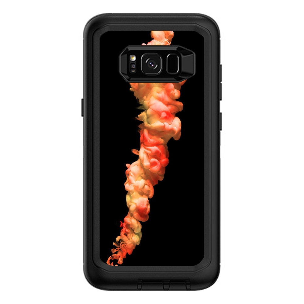  Orange Cloud Smoke  Otterbox Defender Samsung Galaxy S8 Plus Skin