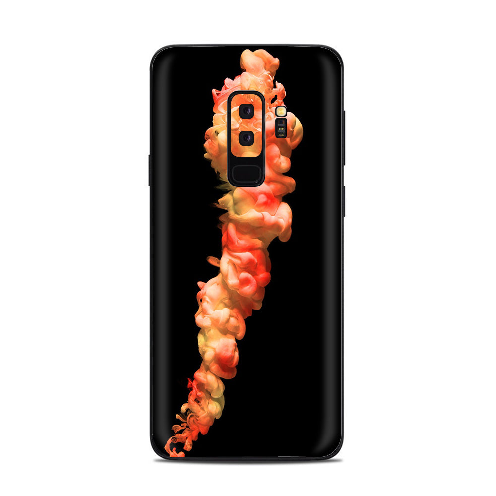 Orange Cloud Smoke  Samsung Galaxy S9 Plus Skin