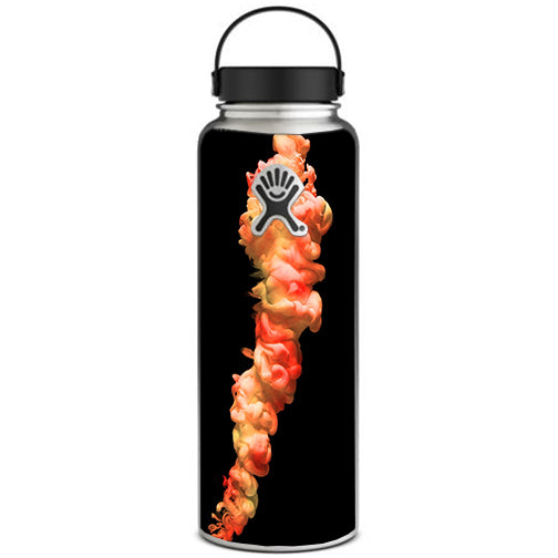  Orange Cloud Smoke Hydroflask 40oz Wide Mouth Skin