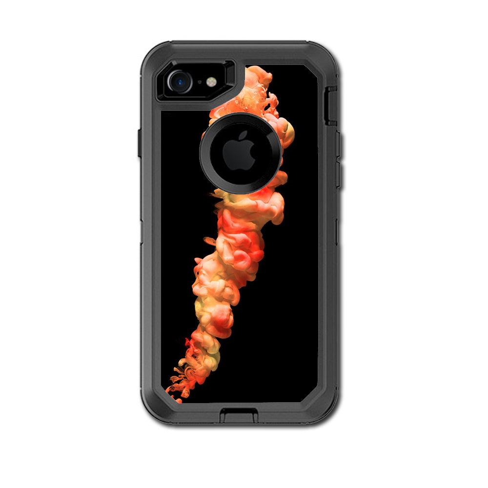  Orange Cloud Smoke Otterbox Defender iPhone 7 or iPhone 8 Skin