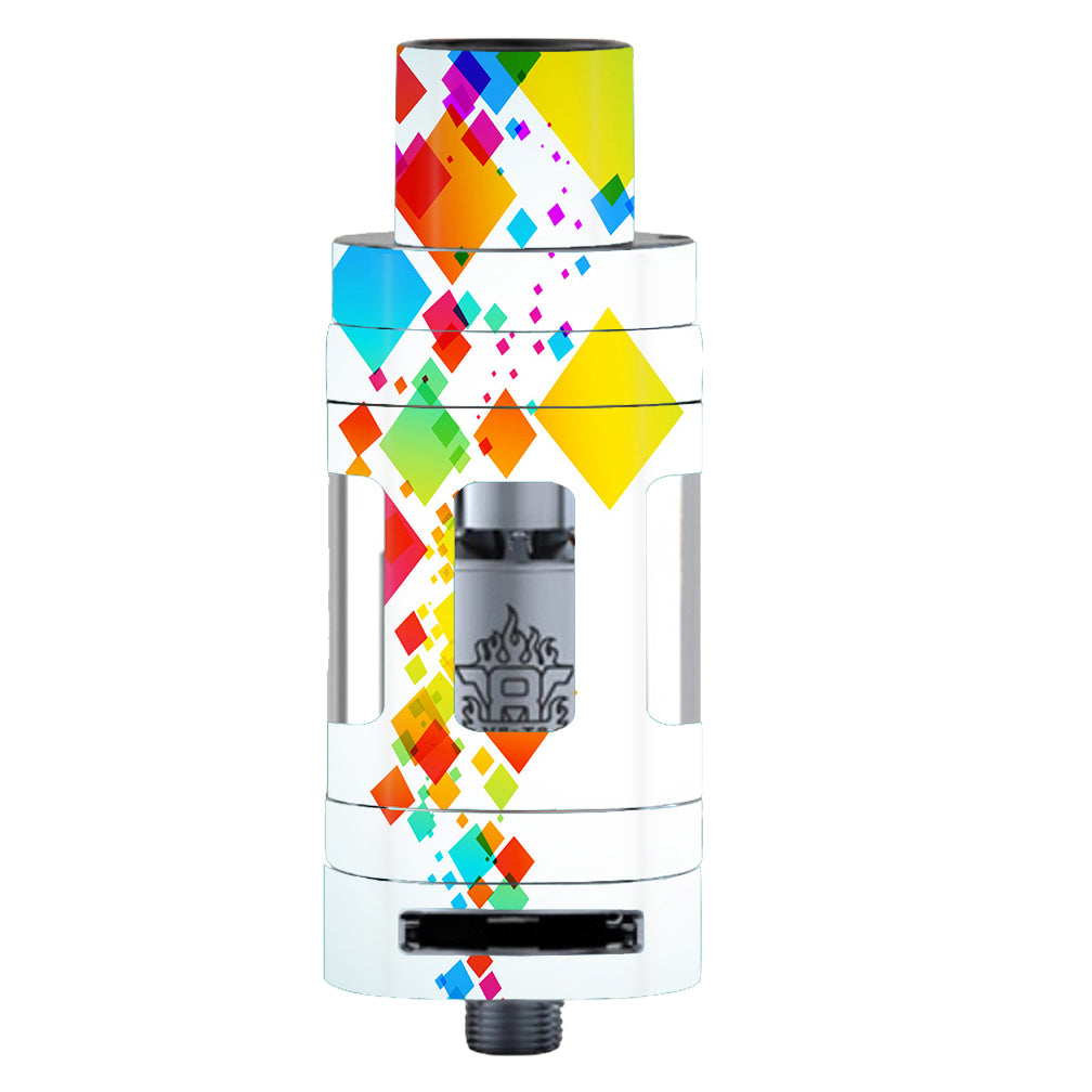  Colorful Abstract Graphic Smok TFV8 Tank Skin