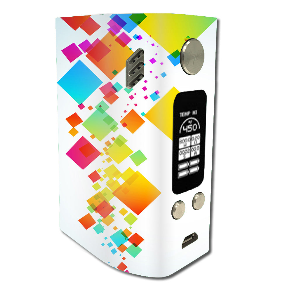  Colorful Abstract Graphic Wismec Reuleaux RX300 Skin