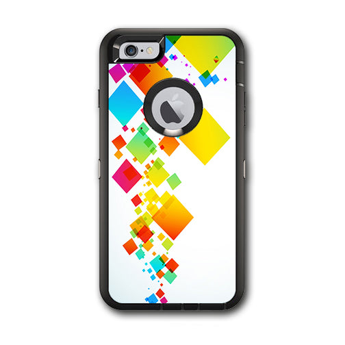  Colorful Abstract Graphic Otterbox Defender iPhone 6 PLUS Skin