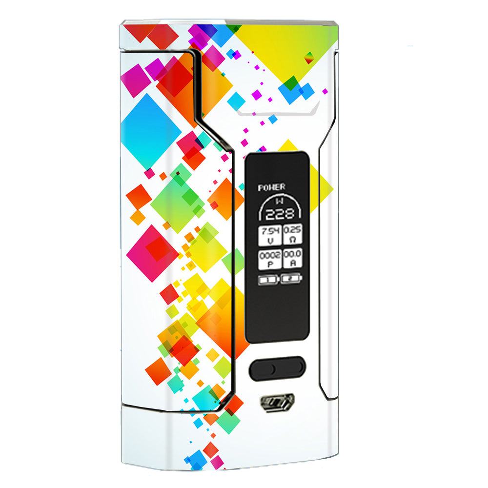  Colorful Abstract Graphic Wismec Predator 228 Skin