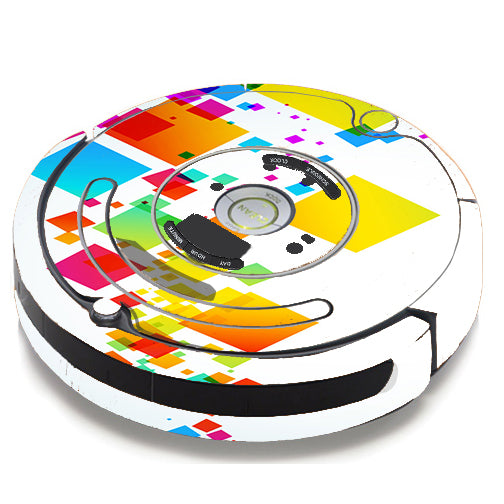  Colorful Abstract Graphic iRobot Roomba 650/655 Skin