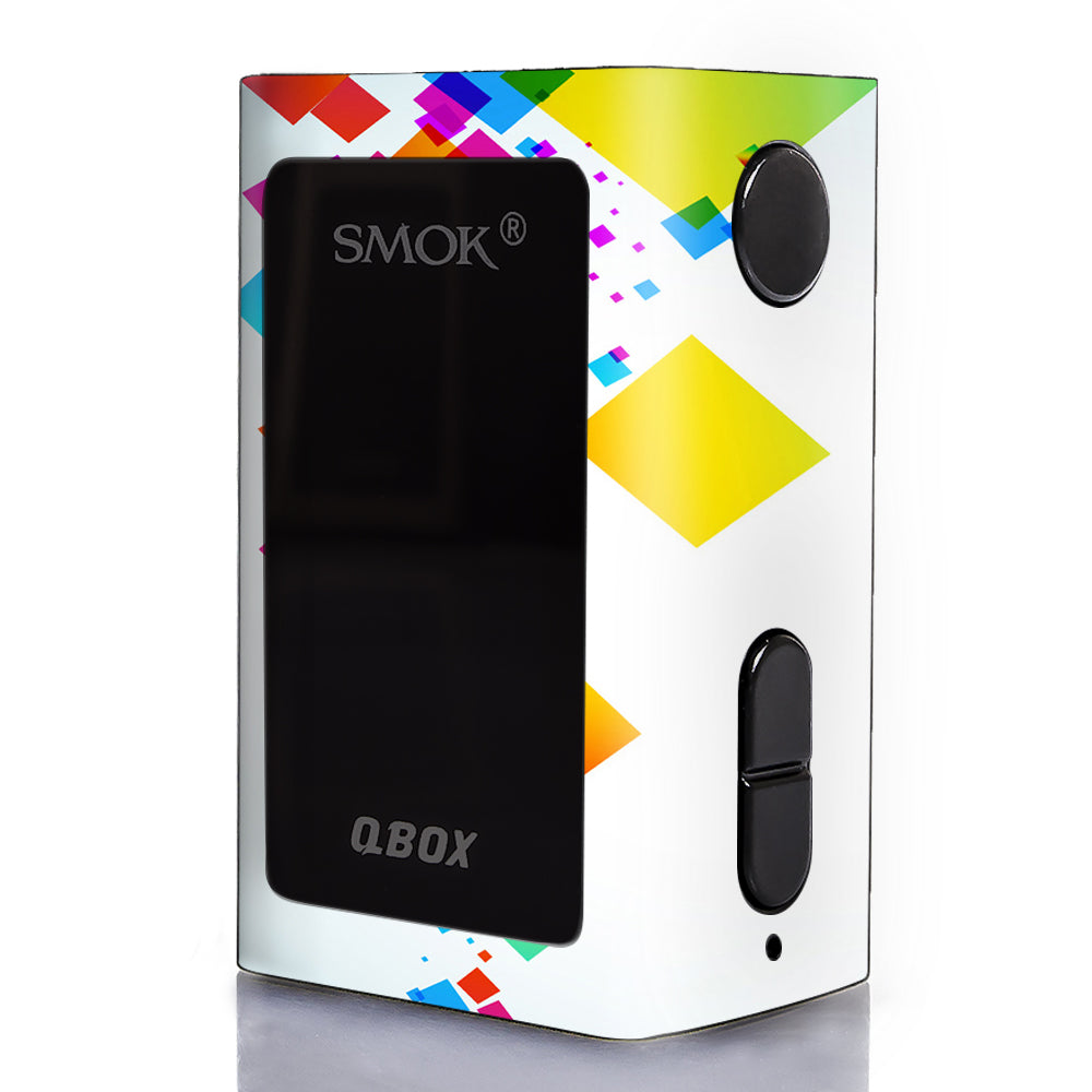  Colorful Abstract Graphic Smok Q-Box Skin