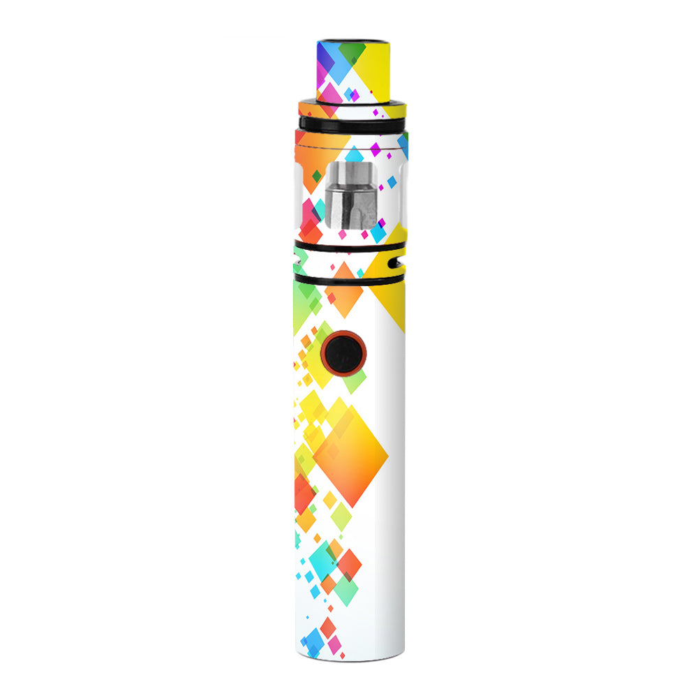  Colorful Abstract Graphic Smok Stick V8 Skin