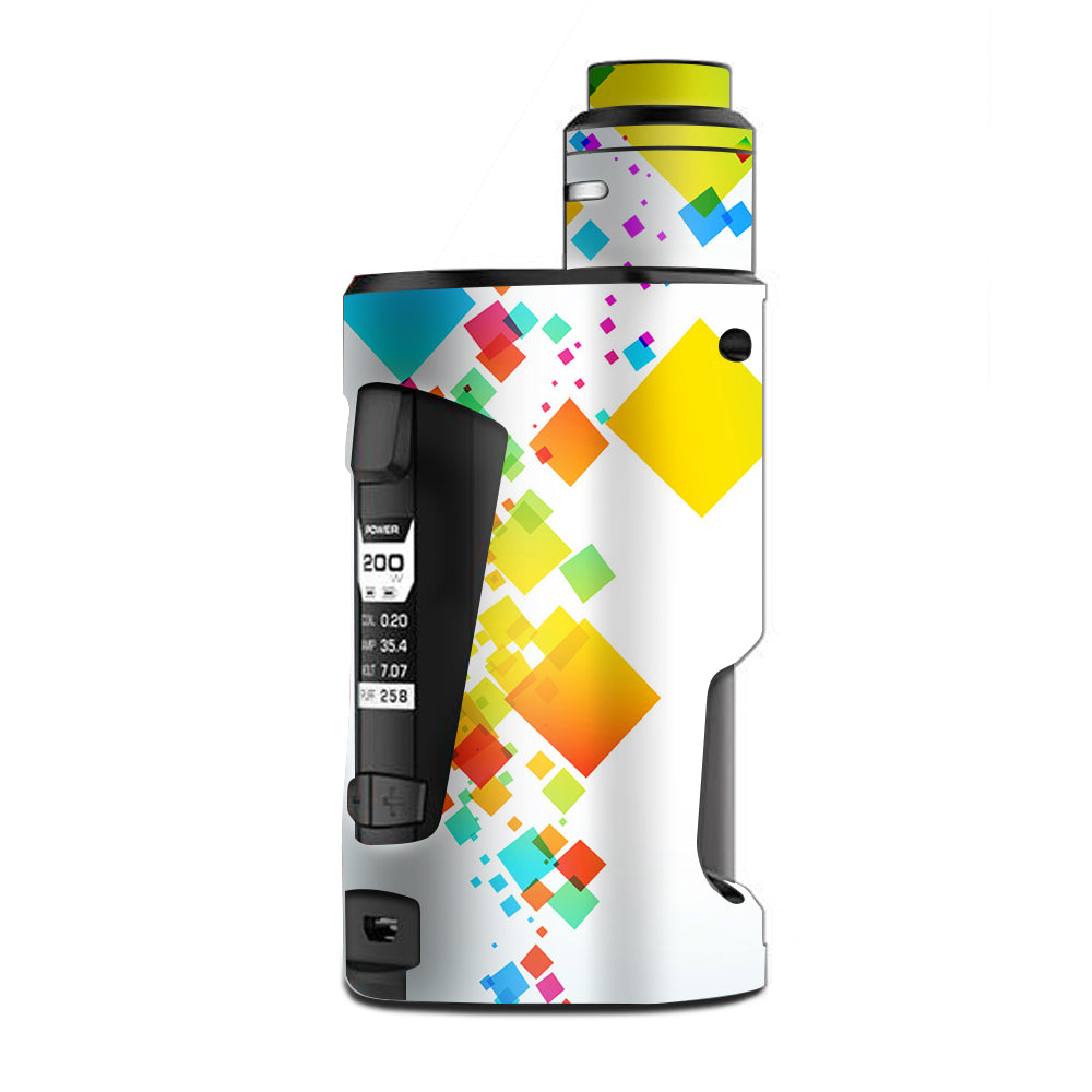  Colorful Abstract Graphic G Box Squonk Geek Vape Skin