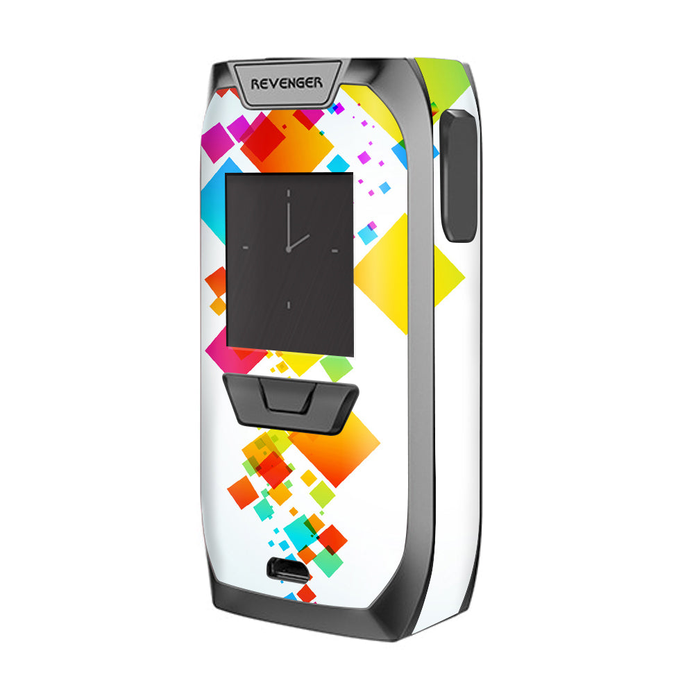  Colorful Abstract Graphic Vaporesso Revenger Skin