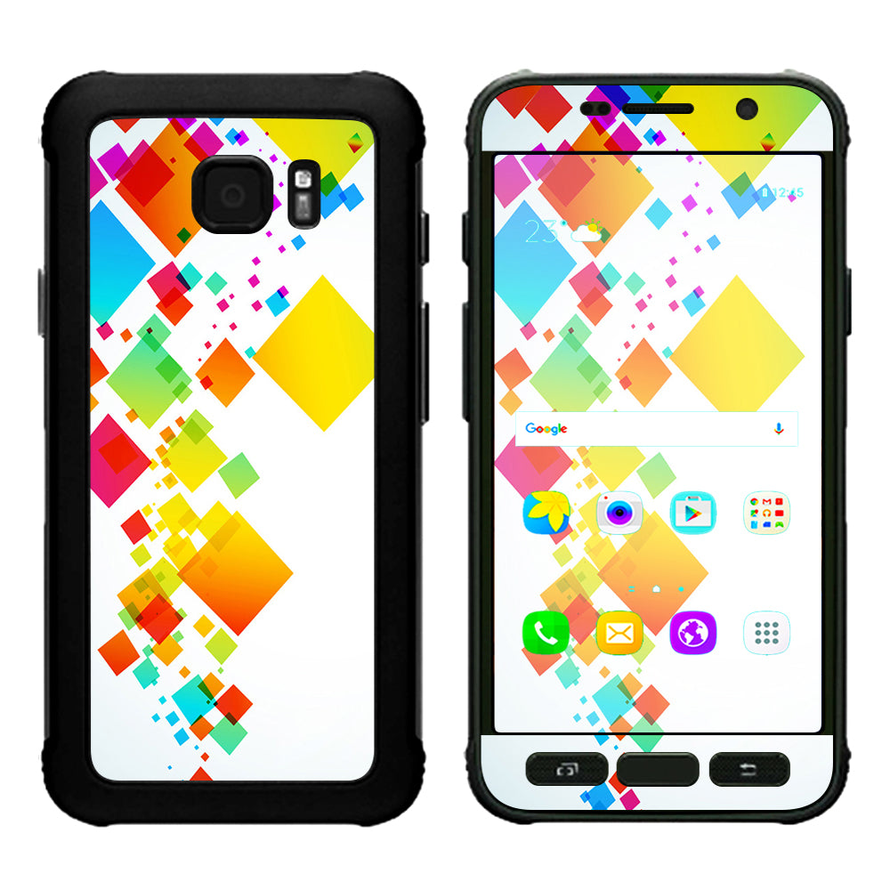  Colorful Abstract Graphic Samsung Galaxy S7 Active Skin