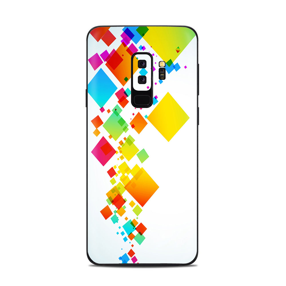  Colorful Abstract Graphic Samsung Galaxy S9 Plus Skin