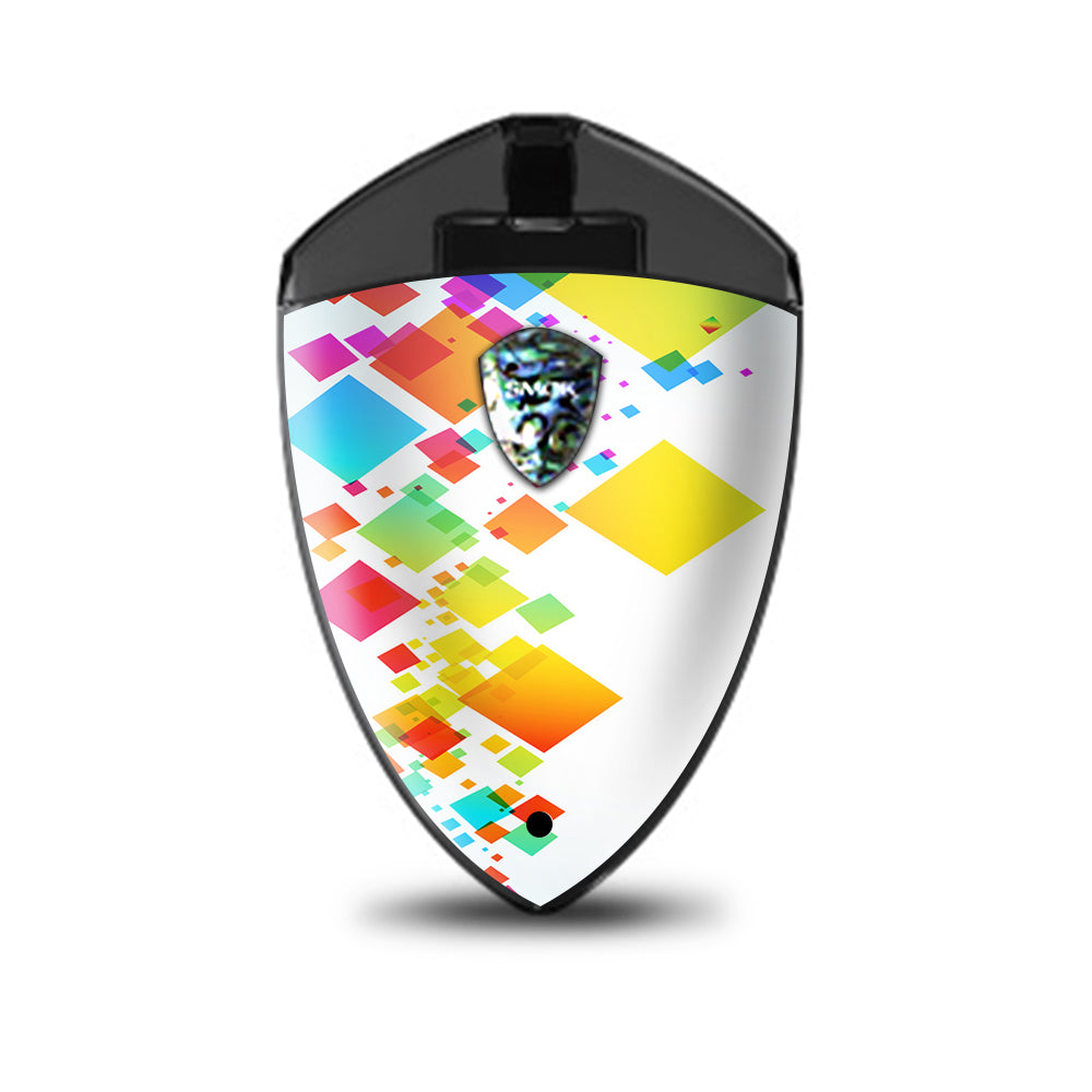  Colorful Abstract Graphic Smok Rolo Badge Skin