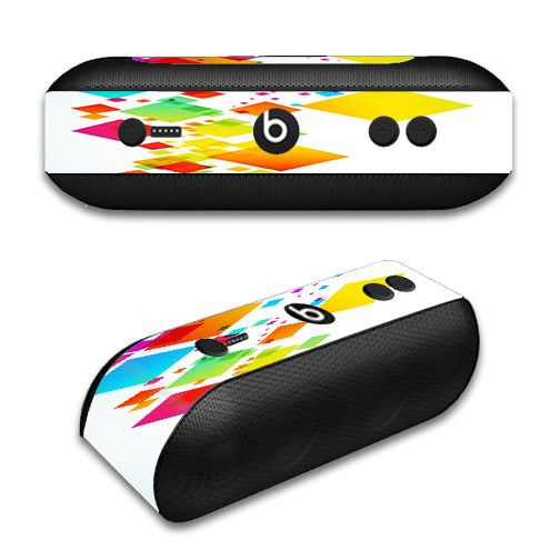  Colorful Abstract Graphic Beats by Dre Pill Plus Skin